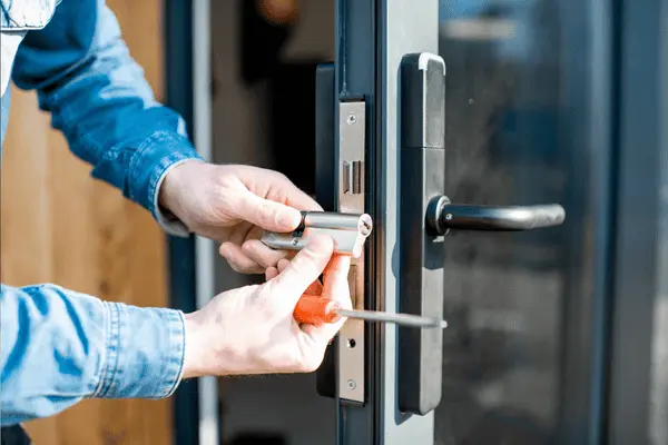 Locksmith at work